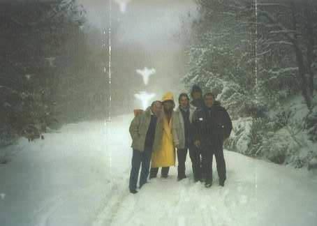 Σε αναμνηστική φωτογραφία στο Άγιον Όρος εμφανίστηκαν οι Άγγελοι